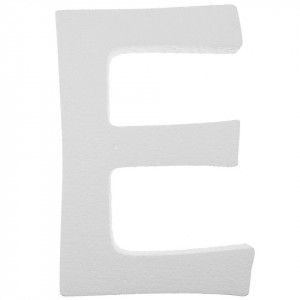 Litera polistiren dens -E- 30x20x2cm font Aladin