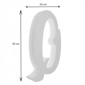 Litera polistiren dens -Q- 30x24x2cm font Aladin - Img 2