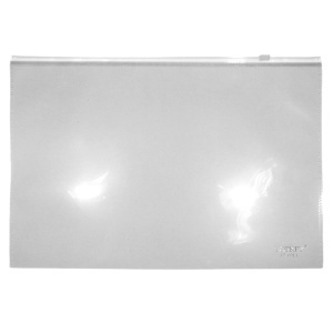 Mapa plastic transparenta cu fermoar A4 3242