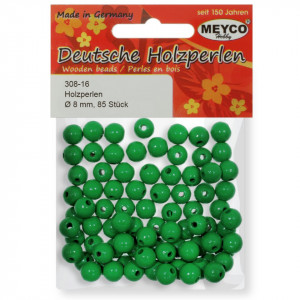 Margele lemn rotunde 8mm 85/set Meyco 308 - Img 5