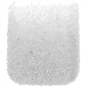 Margele nisip rotunde transparente 2mm 60g