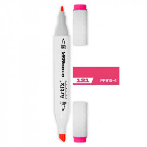 Marker pe baza de alcool cu 2 capete varf rotund si tesit 1mm/2-5mm Artix PP915 - Img 19