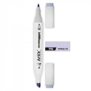 Marker pe baza de alcool cu 2 capete varf rotund si tesit 1mm/2-5mm Artix PP915 - Img 29