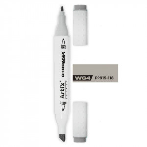 Marker pe baza de alcool cu 2 capete varf rotund si tesit 1mm/2-5mm Artix PP915 - Img 117