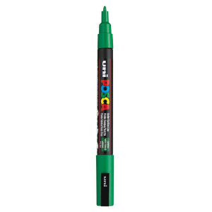 Marker vopsea pe baza de apa varf 0,9-1,3mm Uni Posca pc-3m - Img 9