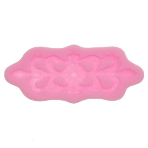 Matrita silicon ornament 13,9x6x0,8cm 825131 roz