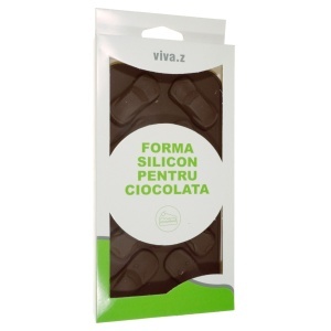 Matrita silicon pentru ciocolata 10 masini 19,5x10,2cm T13224