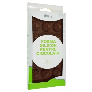 Matrita silicon pentru ciocolata 15 praline 21x10,5cm T05169