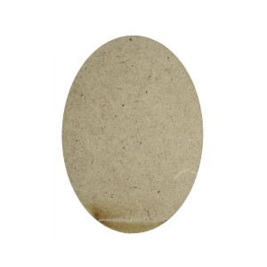 Oval mdf 7x5x0,3cm