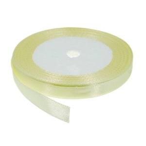 Panglica satinata galben pal 10mm x 21m/rola