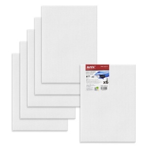 Panza bumbac pe sasiu 20x25x1,5cm 280g 6/set Artix PP98-2025-6