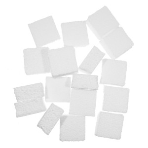 Patrat polistiren dens 4x4x2cm 18/set - Img 1