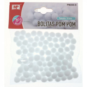 Pompon 10mm 150/set MP PM200 - Img 3