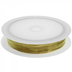 Sarma de modelaj aurie 0,3mm x 26m/rola