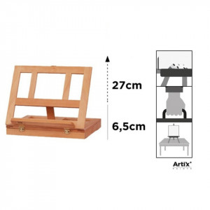 Sevalet de masa din lemn 34,5x26x6,5/27cm Artix PP726 - Img 2