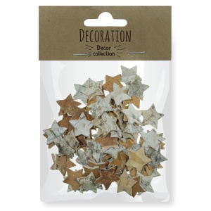 Stea scoarta copac natur 2,8cm 70/set DD68784 - Img 1