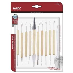 Ustensile pentru modelaj 11 piese Polyclay MP PY003