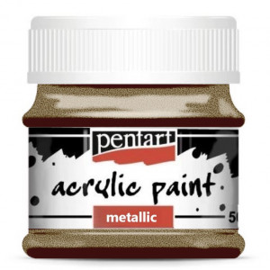 Vopsea acrilica metalizata 50ml Pentart - Img 19
