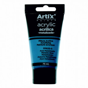 Culori acrilice Artix - Albastru metalic - Metalic Blue 