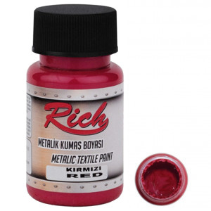 Vopsea textile metalizata 50ml Rich KBM-050 - Img 7