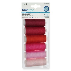 Ata papiota 80m/rola 6/set KmtStyle nuante rosu 3283286