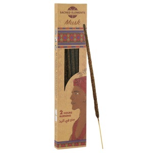 Betisoare parfumate artizanale organice Musk 8/set Sacred Elements Hem