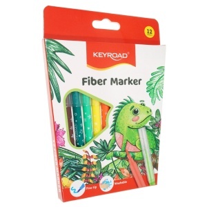 Carioca lavabila 12 culori/set Keyroad KR971587 C2647