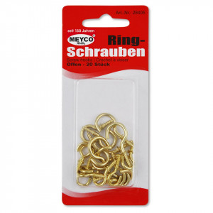 Carlig auriu cu filet 20/set Meyco 28405 - Img 1