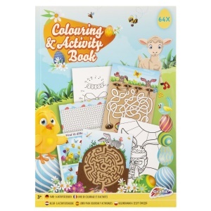 Carte de colorat si activitati A4 - Paste 64 pagini 810018