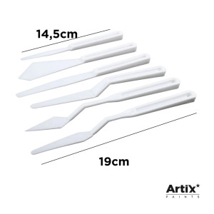 Cutit pictura plastic 6/set Artix PP218 - Img 2