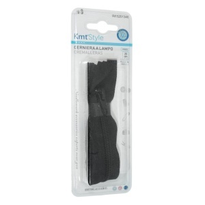Fermoar 20cm negru 5201346 KmtStyle