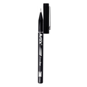 Fineliner negru varf tesit 1mm MP PE345-1CS
