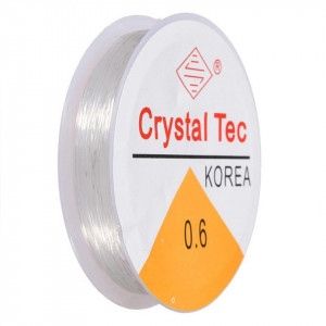 Fir elastic transparent pe rola - Img 6