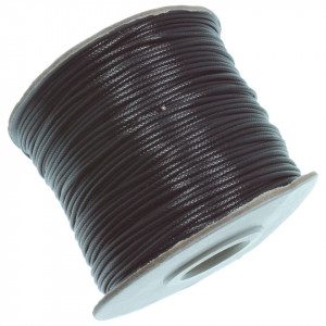Fir sintetic lucios cerat negru 1mm x 80m/rola