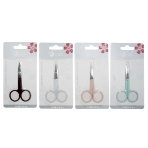 Foarfeca metal culori diverse 8,8x4,7cm 090453 - Img 2