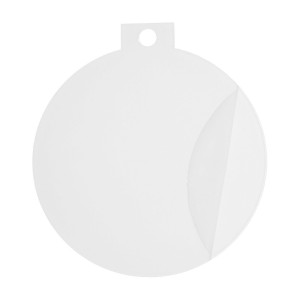 Glob plexiglas transparent cu agatatoare 11x12cm
