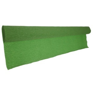 Hartie creponata floristica 50x250cm 56g/mp verde oliv A26-18