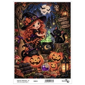 Hartie decoupage Toamna, Halloween - 10 20x27,5cm 90g