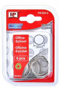 Inel breloc 3cm 8/set MP PA354-2