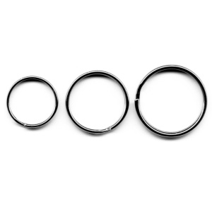 Inel breloc chei 2/2,4/2,8cm 15/set Meyco 65743 - Img 2