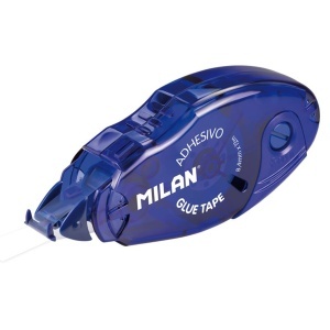Lipici banda 8,4mm x 12m corp plastic albastru inchis Milan 44GT01 - Img 2