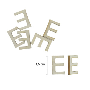 Litera placaj 1,5cm 5/set - Img 6