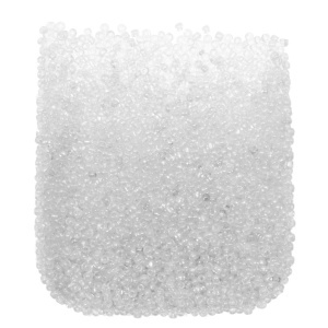 Margele nisip rotunde transparent 2,4mm 60g