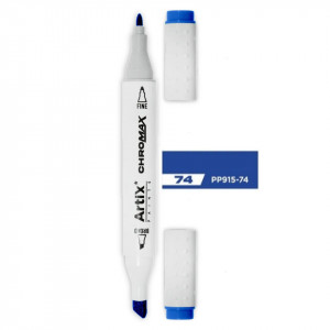 Marker pe baza de alcool cu 2 capete varf rotund si tesit 1mm/2-5mm Artix PP915 - Img 40