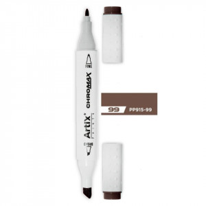 Marker pe baza de alcool cu 2 capete varf rotund si tesit 1mm/2-5mm Artix PP915 - Img 78