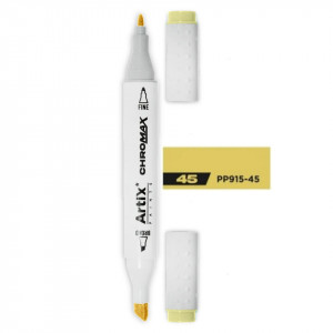 Marker pe baza de alcool cu 2 capete varf rotund si tesit 1mm/2-5mm Artix PP915 - Img 88
