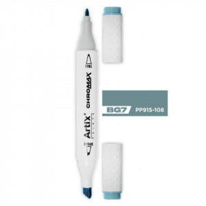 Marker pe baza de alcool cu 2 capete varf rotund si tesit 1mm/2-5mm Artix PP915 - Img 108