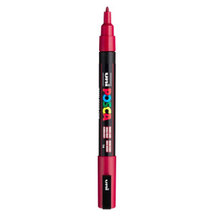 Marker vopsea pe baza de apa varf 0,9-1,3mm Uni Posca pc-3m - Img 28