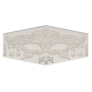 Matrita silicon model masca si ornamente 24,5x13x1,2cm 824034
