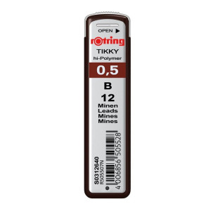 Mina creion mecanic B 0,5mm 12/set Rotring